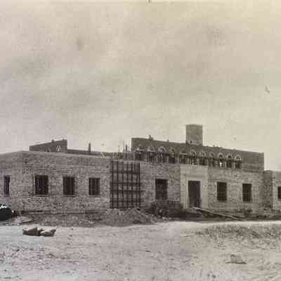 Boulder City - U. S. Bureau of Reclamation: administration building under construction, 2 November 1931