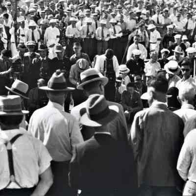 Union Pacific Railroad - Silver Spike Ceremony