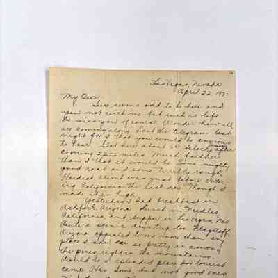 Boulder City Pioneers - personal recollections