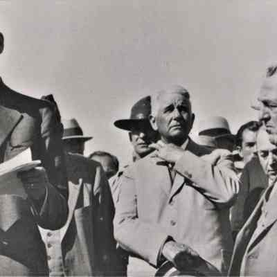 Union Pacific Railroad - Silver Spike Ceremony September 17, 1930