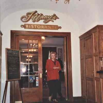 Boulder Dam Hotel's Tiffany's Ristorante dinning room entrance April 10, 1997