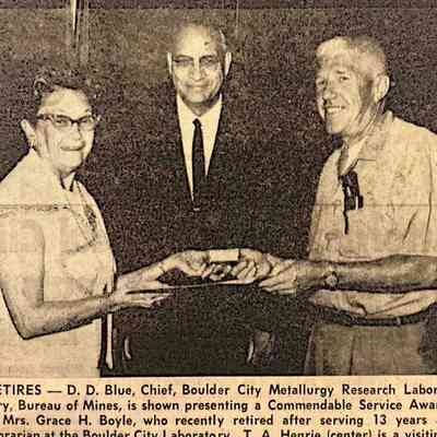 Blue, Delwin and Eloise and family