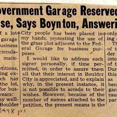 Businesses - Boulder City (1946)