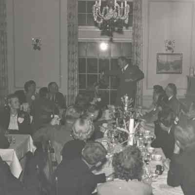 Boulder Dam Hotel dinner for Hoover Dam guide force, December 13, 1946
