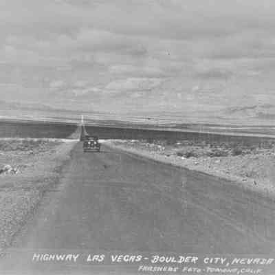 Boulder Highway at Railroad Pass 1931-1932