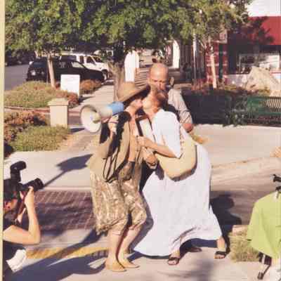 Hotel Plaza clock dedication, May 19, 2006