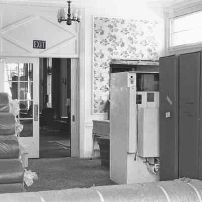 Boulder Dam Hotel dining room renovations, 1980