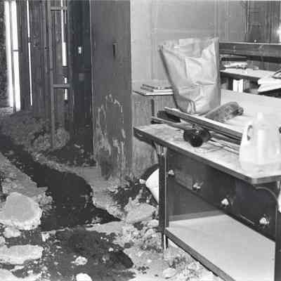 Boulder Dam Hotel 1980 basement renovations