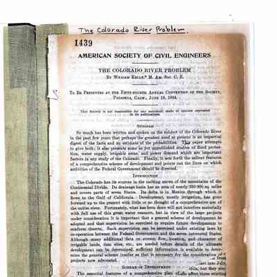 The Colorado River Problem