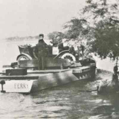 Colorado River- ferries; Arivada Ferry 1916-20