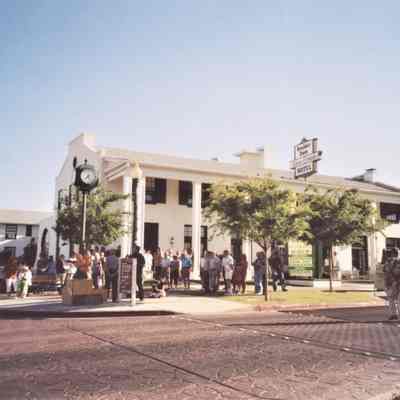 Hotel Plaza clock dedication May 19, 2006