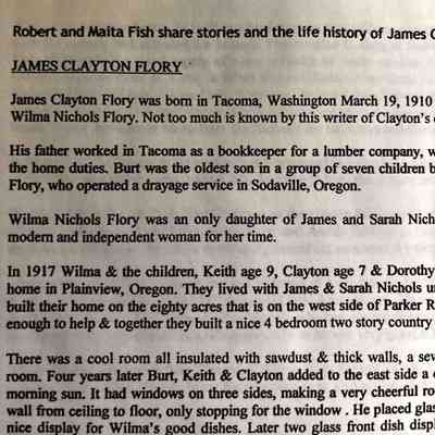 Flory, James Clayton and Jeanette