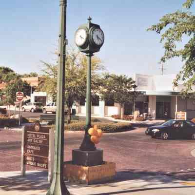 Hotel Plaza clock dedication May 19, 2006