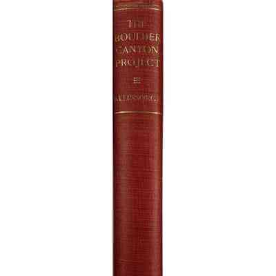 The Boulder Canyon Project, Historical and Economic Aspects