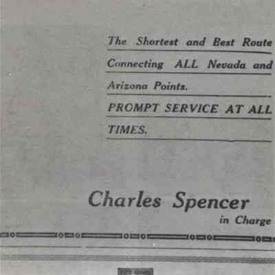 Colorado River ferries; advertisement for the Tri-State Ferry, June. 24, 1922