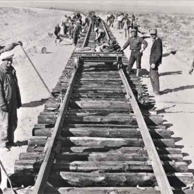 Union Pacific Railroad - Boulder City branch-line October 1930