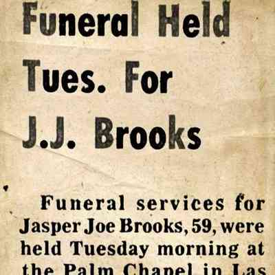 Brooks, Jasper Joe