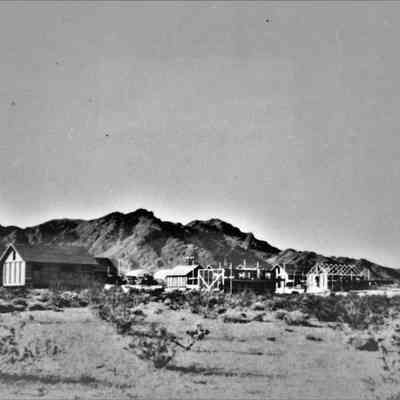 Six Companies temporary camp under construction 1931