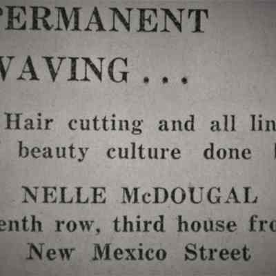 Boulder City barber & beauty shops: advertisements