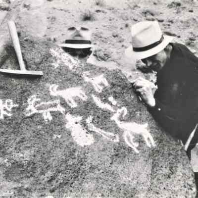 Petroglyphs near Boulder City [1932]
