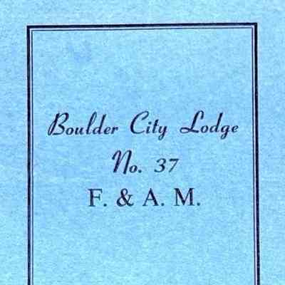 Clubs and Organizations - Boulder City: Masons