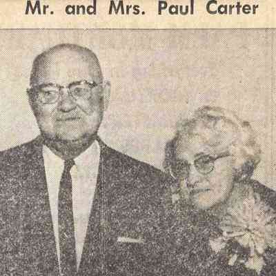 Carter, Ernest Paul and Ramona