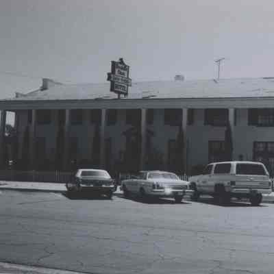 Boulder Dam Hotel- storm damage to roof