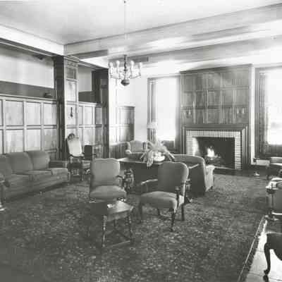 Boulder Dam Hotel west end of the lobby January 25, 1934- neg. 0458