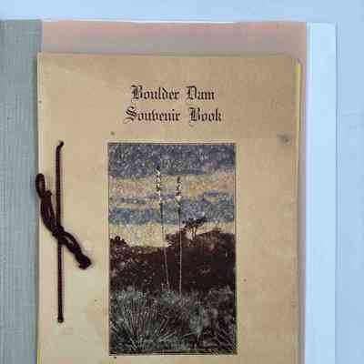 Boulder Dam Souvenir Book