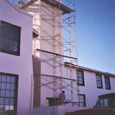 Boulder Dam Hotel elevator shaft renovation, June 30, 1997