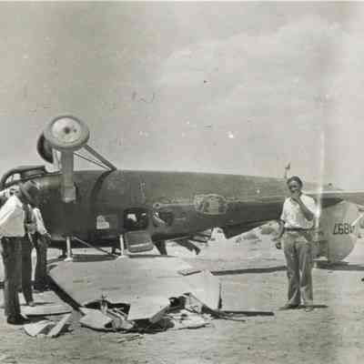 Las Vegas- Will Rogers plane crash, 1928