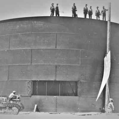 Boulder City’s water storage tank 1931
