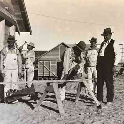 Six Companies buildings under construction 1931