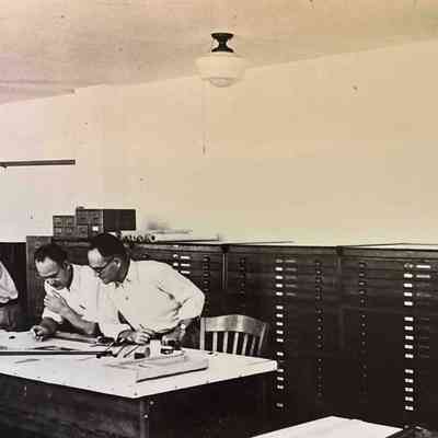 Boulder City U.S. Bureau of Reclamation: Engineer's Drafting Room May 1932