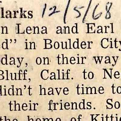 Clark, Earl H., Sr. and Lena