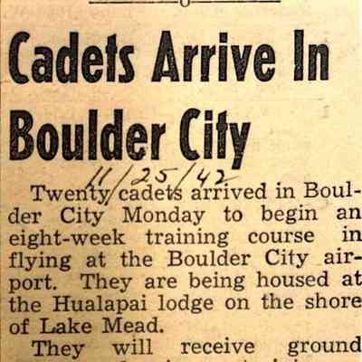 Airports and Aviation - Boulder City: Civilian Aeronautics Administration Flight School [1940s]