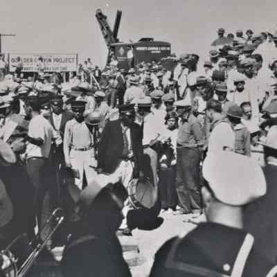 Union Pacific Railroad - Silver Spike Ceremony