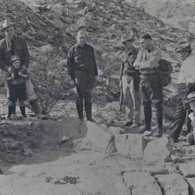 Lost City- "Uncovering of the first find at Pueblo Grande de NV.