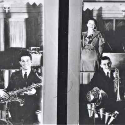 Las Vegas hotel/casinos: Meadows, 1930's: "Chad" Chadburn and his Band at the Meadows