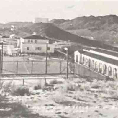 Boulder City U.S. Bureau of Reclamation: administration building under construction 1932