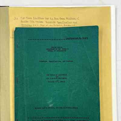 Schedules, Specifications, and Drawings