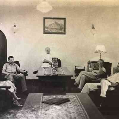 Boulder City - U.S. Bureau of Reclamation: Dormitory no. 1 [interior]: 22 July 1933