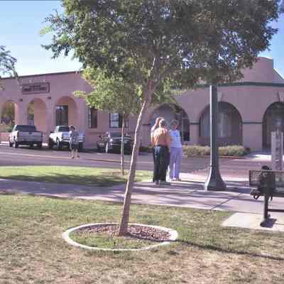 Hotel Plaza clock dedication May 19, 2006