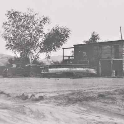 Hesse's Camp at the mouth of Las Vegas Wash, 1920s