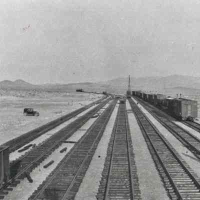 Boulder City Railroad yard