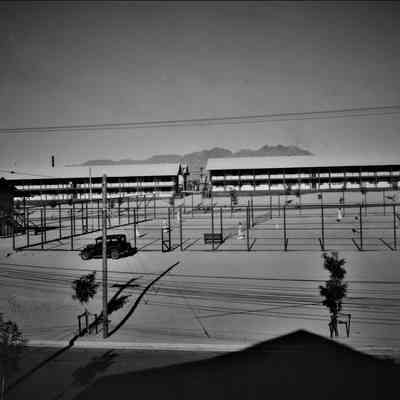 Boulder City sports and recreation: tennis courts, 1932-1933