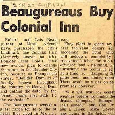 Beaugureaus, Robert "Bob", Sr