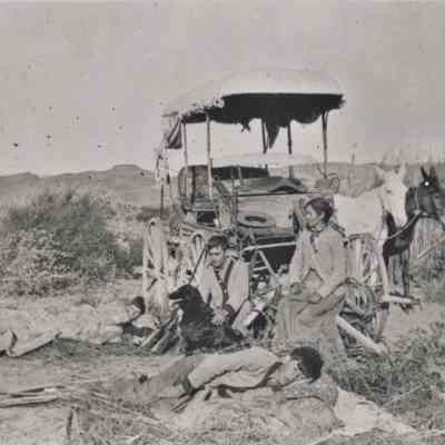 Colorado River- camped near Ft. Callville, 1911