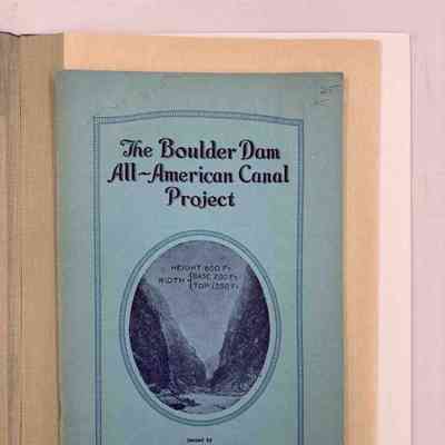 The Boulder Dam All-American Canal Project