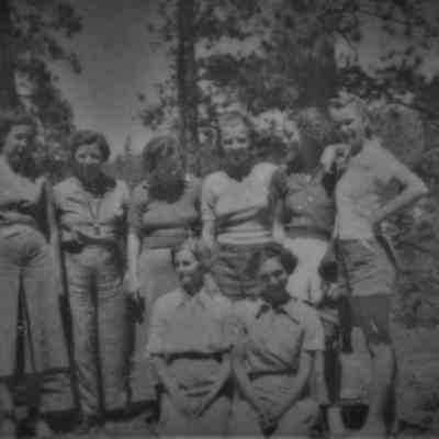 Boulder City clubs and organizations: Girl Scouts at Lee's Canyon, Mt. Charleston